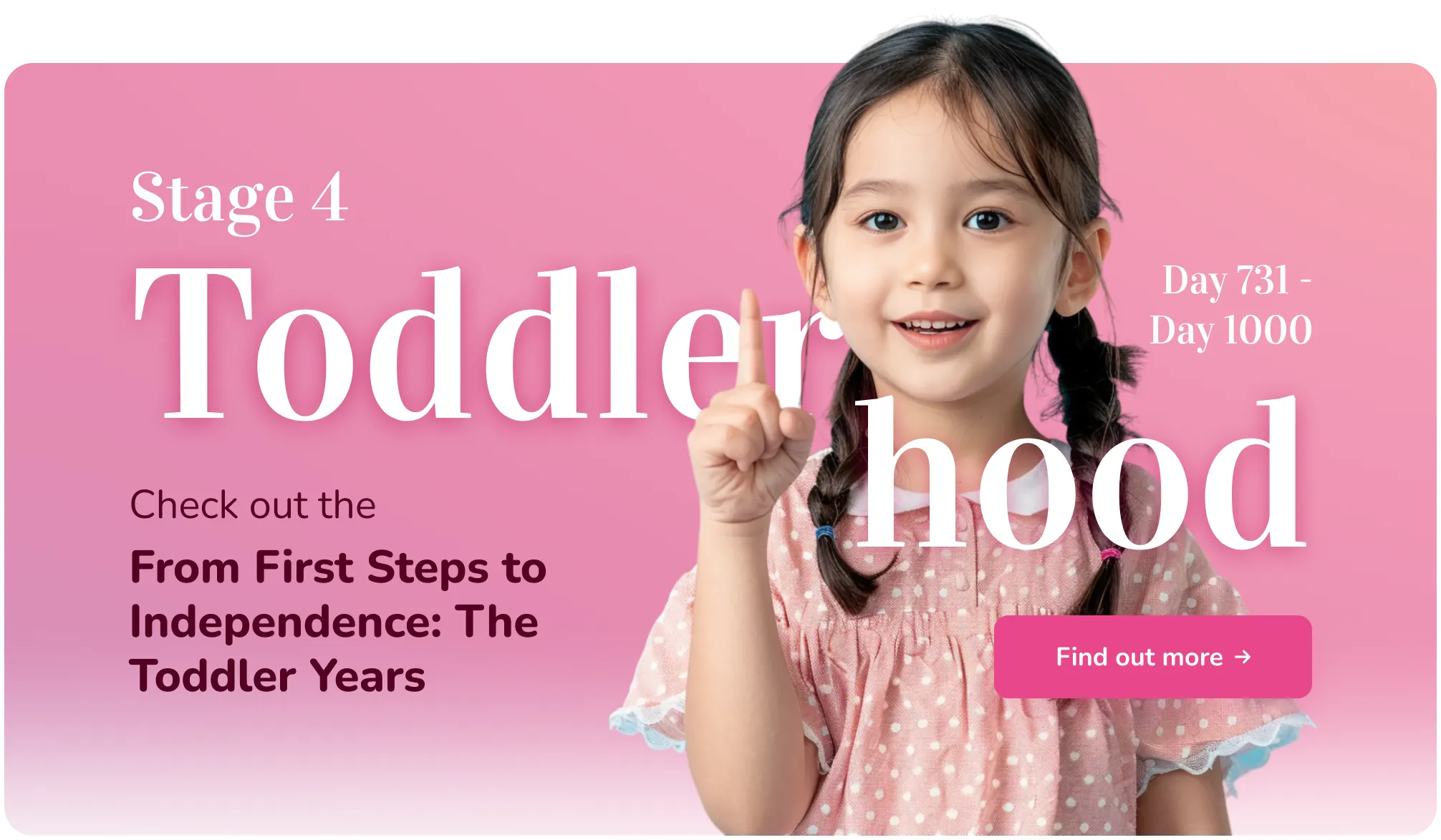 Stage 4: Toddlerhood